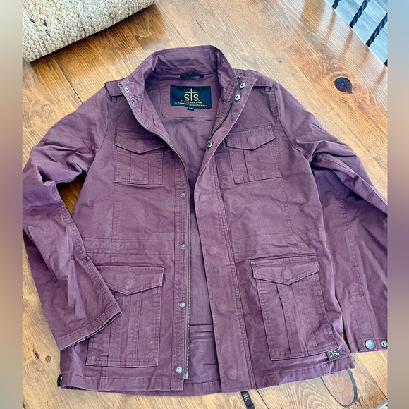 Sts Ranchwear Piper Spring Jacket in Plum- Size Small - Picture 2 of 3